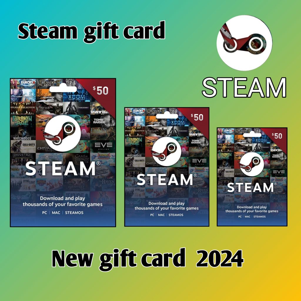 New Steam gift card 2024