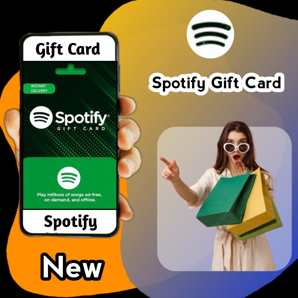 Unused Spotify gift card 2024